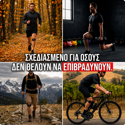 Korviv Knee+™ Ιμάντας Επιγονατίδας για Στήριξη Γόνατος.